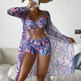 Cornelia – Bikini Retro, Šortai & Kimono