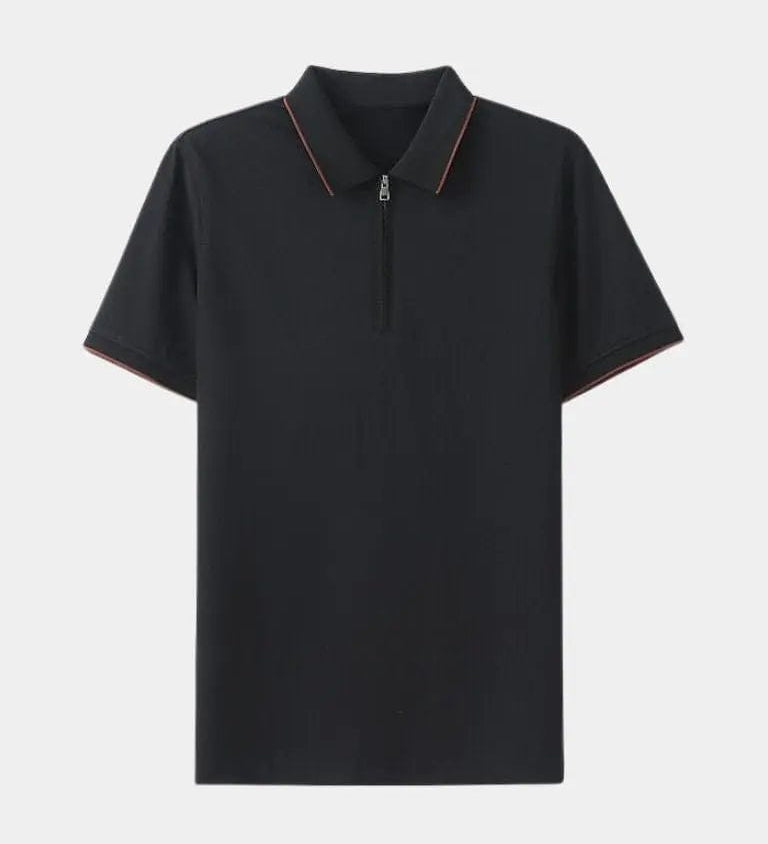 Rasmus™ | Régis Polo marškiniai su užtrauktuku
