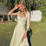 Sonia Elegant - Suknelė su Gėlių Raštu