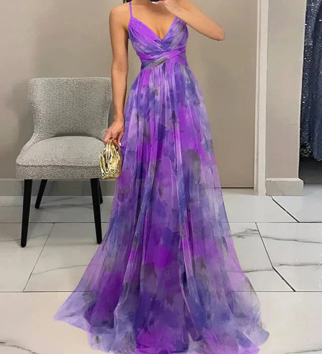 Madeline | Gėlėta Ilga Suknelė, Kuri Spinduliuoja Eleganciją Be Pastangų