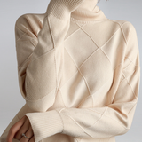 Nora | Išmanus ir universalus megztinis su aukštu kaklu