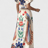Itzel | Boho rinkinys su etniniais raštais