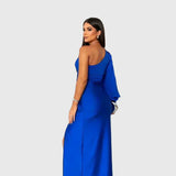 Melyssa | Elegantiška ir Plazdanti Maxi Vakarinė Suknelė