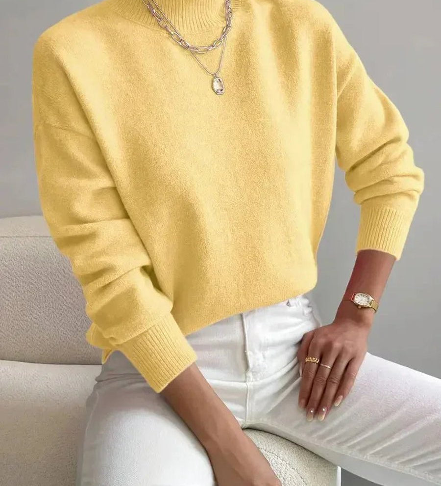 Naomi | Elegantiškas ir Patogus Turtleneck Megztinis