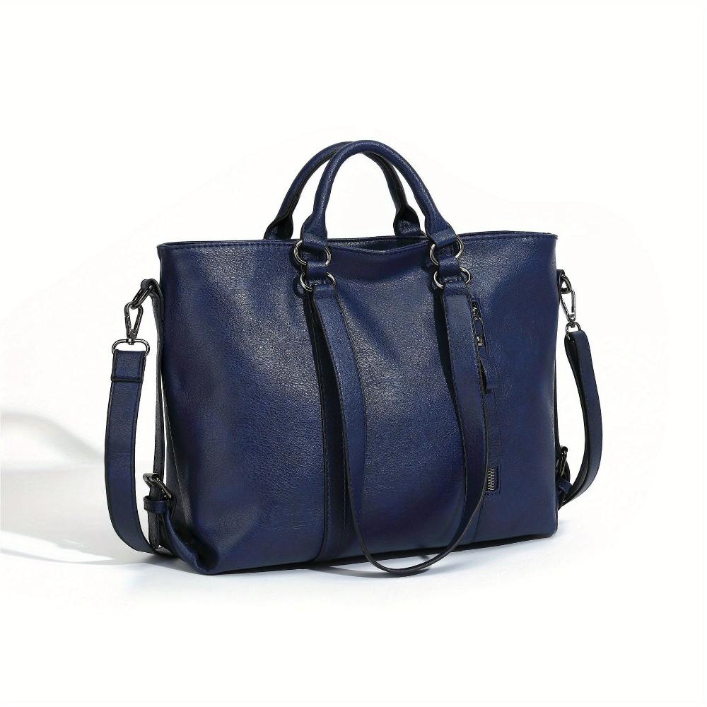 Bianca — Vintage Intemporel Shopper Krepšys su Išskirtiniu Elegantiškumu