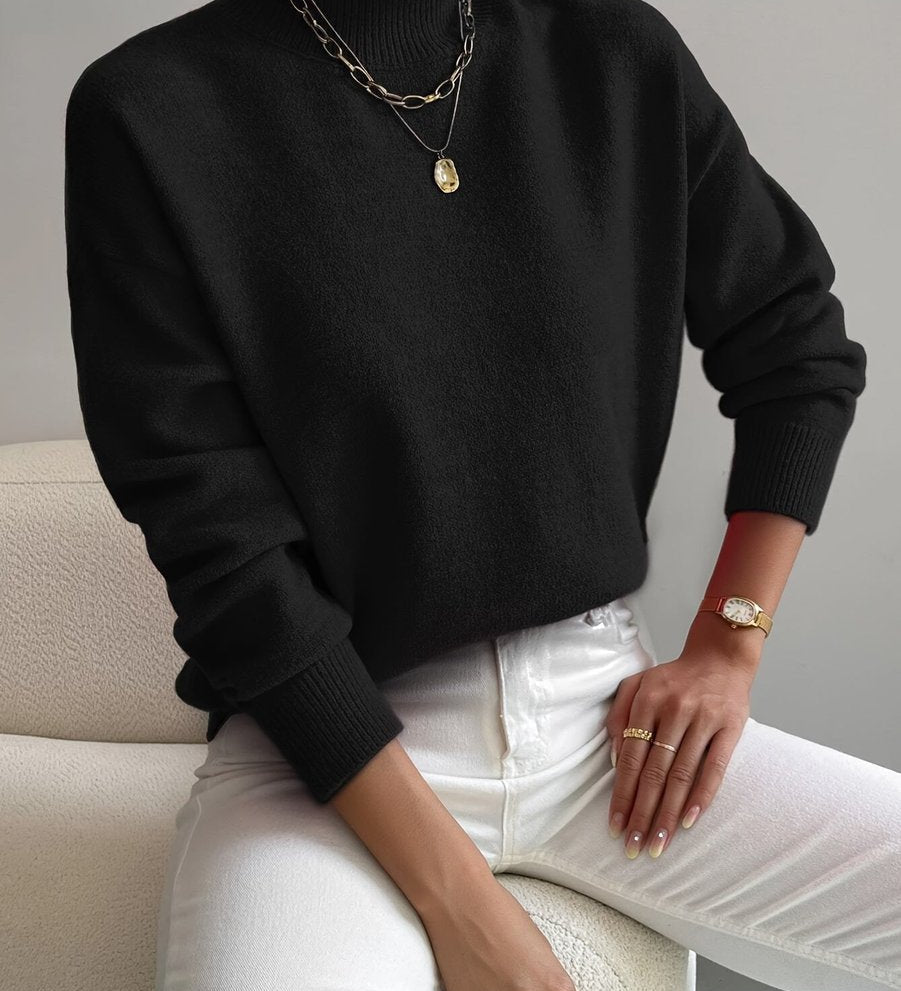 Naomi | Elegantiškas ir Patogus Turtleneck Megztinis