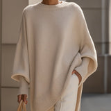 Sienna | Atsipalaidavęs Batwing Per didelis Megztinis