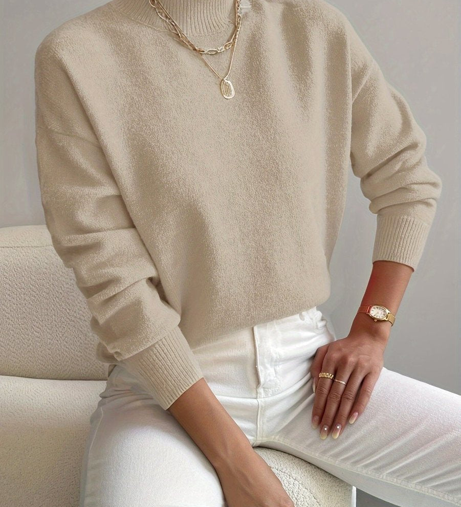 Naomi | Elegantiškas ir Patogus Turtleneck Megztinis