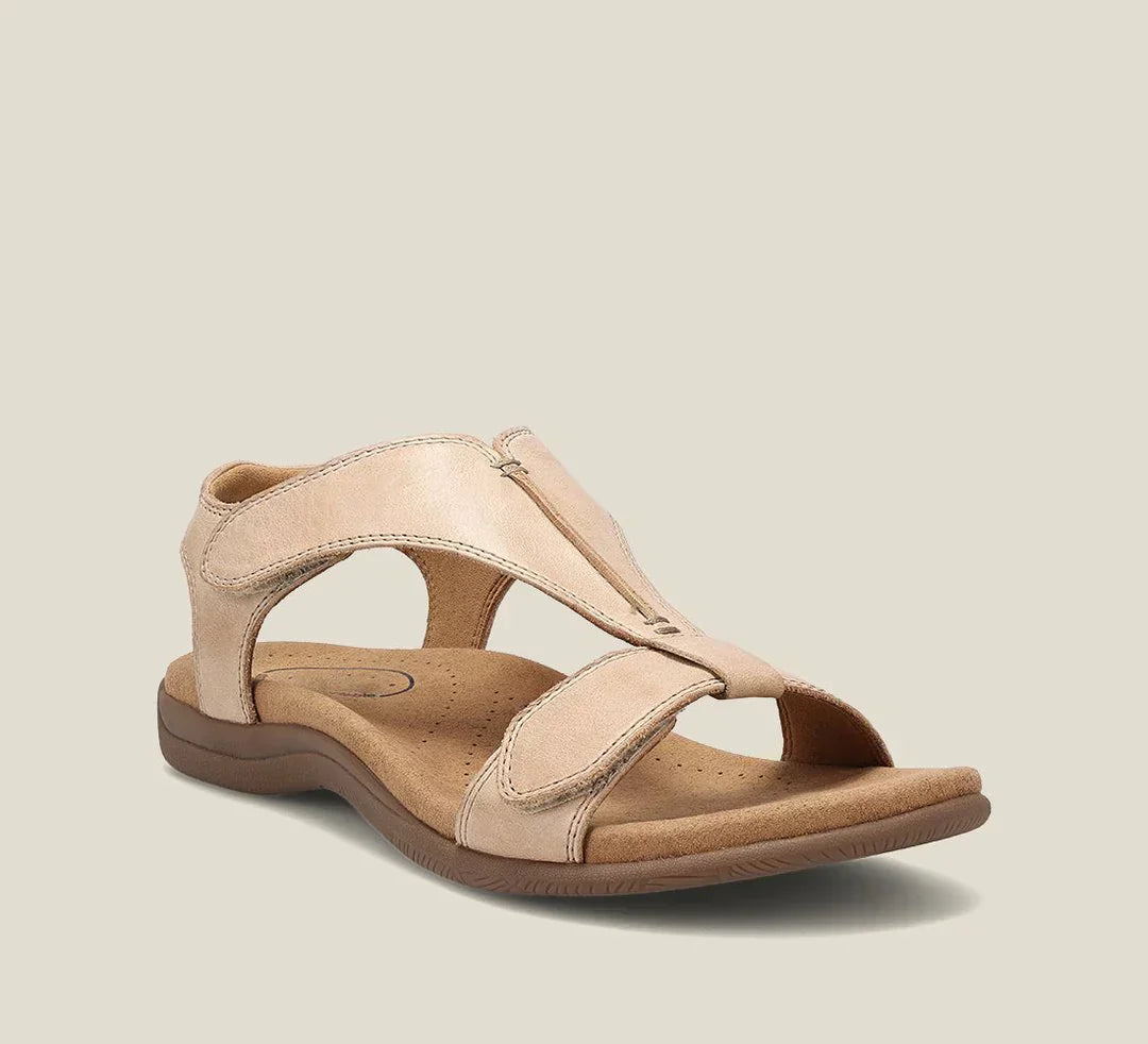 Flavia – Sandalai su velcro ir anatominėmis pado