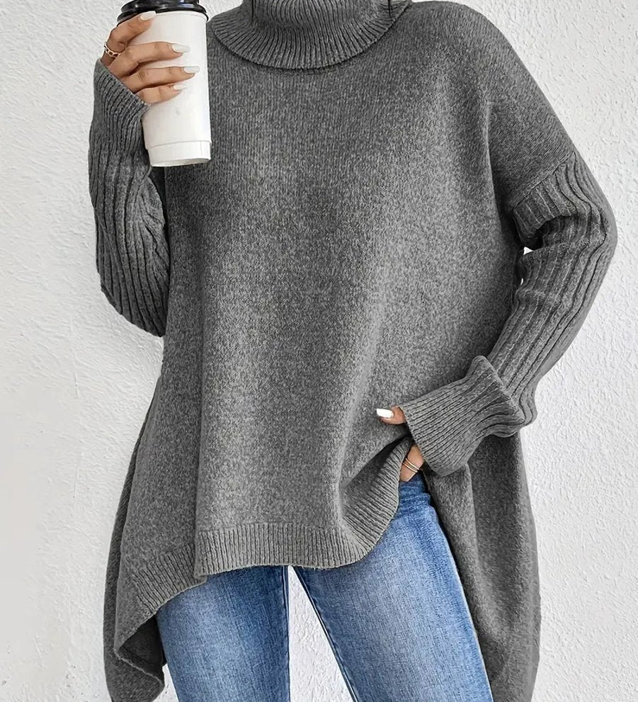 Mila | Patogus ir šiuolaikiškas didelis turtleneck megztinis