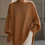 Sienna | Atsipalaidavęs Batwing Per didelis Megztinis