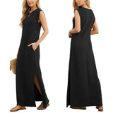 Tereza – Minimalistinė Maxi Suknelė
