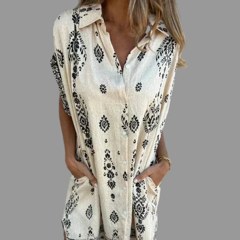 Mica - Vintage Boho Suknelė