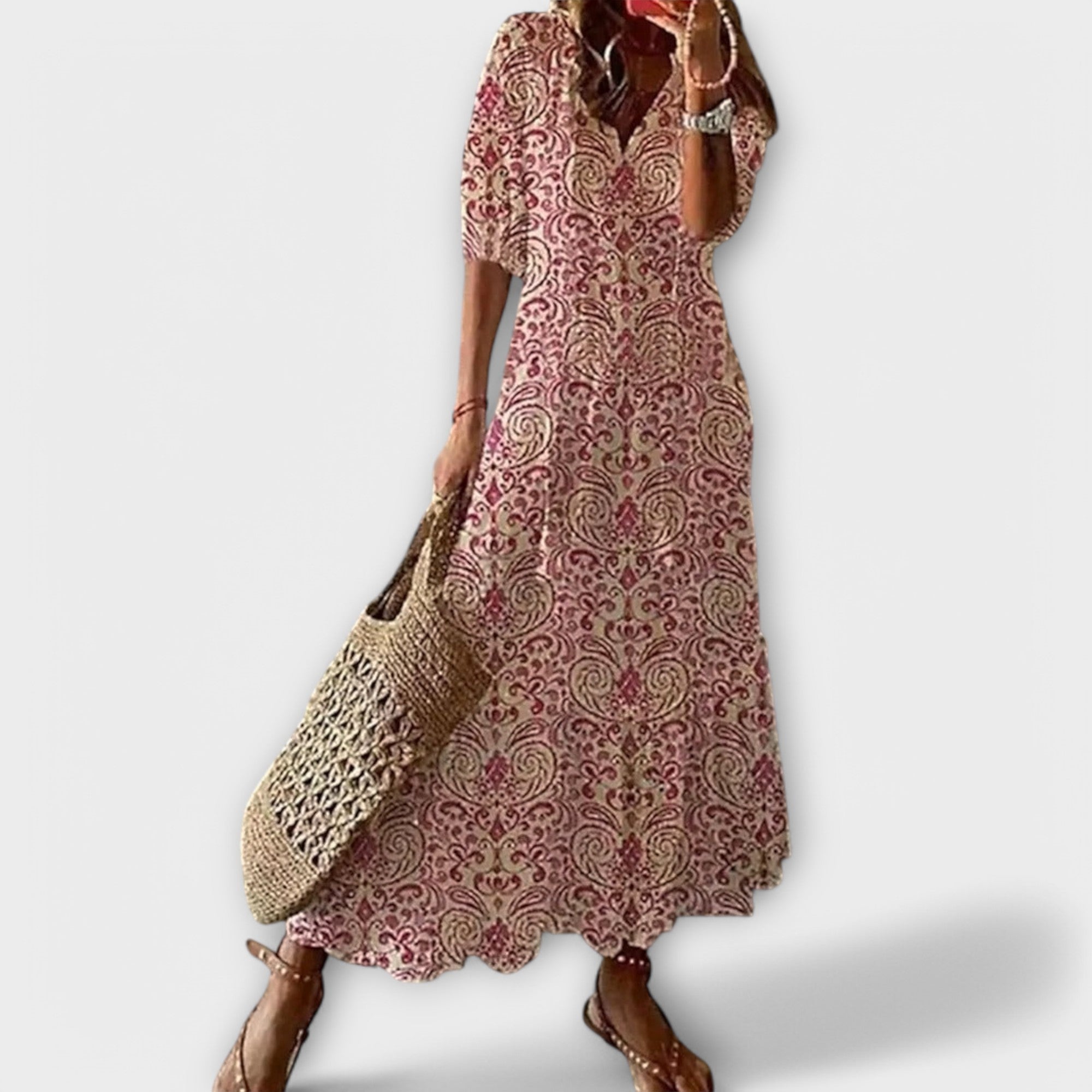 Steliana – Maxi Boho Suknelė