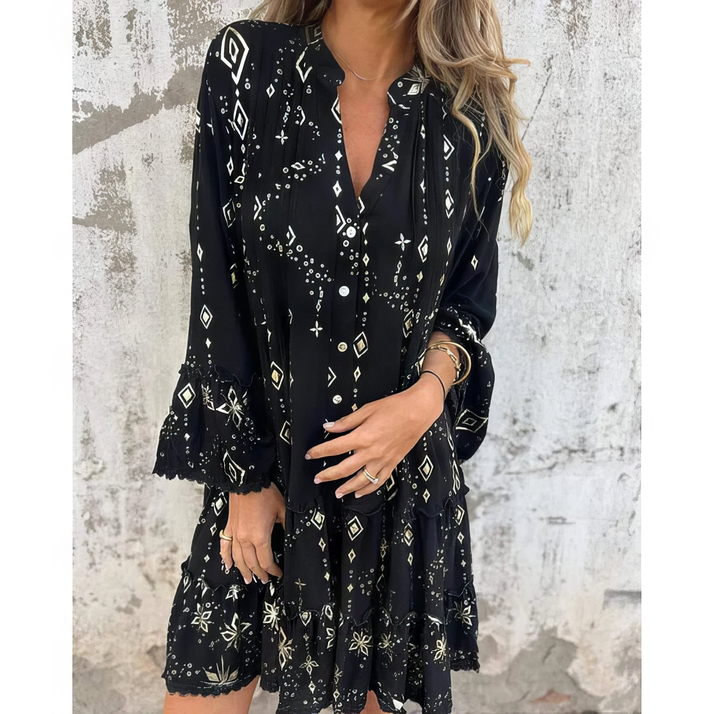 Gayle - Boho Suknelė